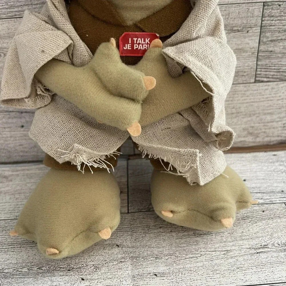 Star Wars Lucas Films 9" Talking Yoda Underground Toys Stuffed Plush Toy Works - Picture 2 of 6